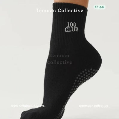 MoveActive Crew Non Slip Grip Pilates Socks