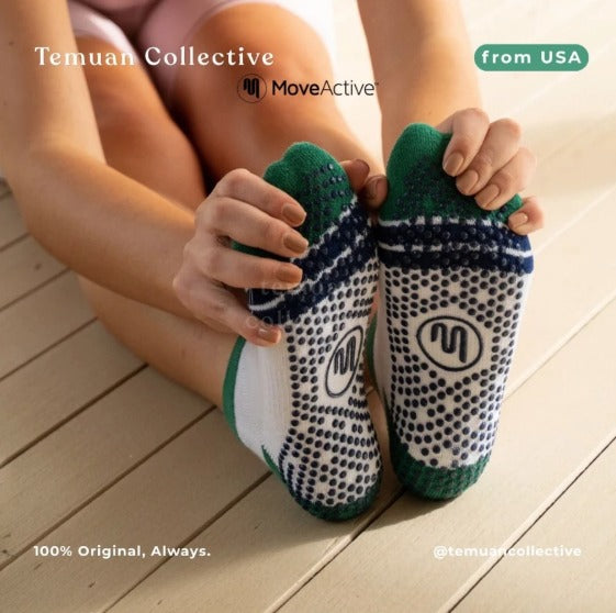 MoveActive Classic Low Rise Grip Pilates Socks