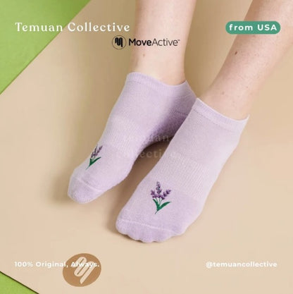 MoveActive Classic Low Rise Grip Pilates Socks