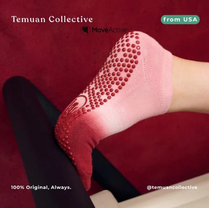 MoveActive Classic Low Rise Grip Pilates Socks