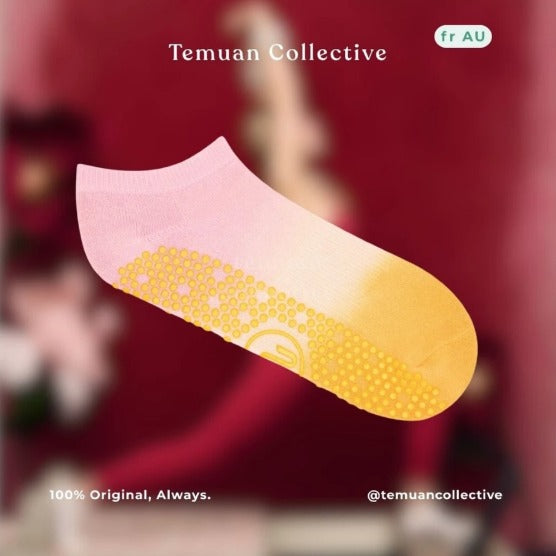 MoveActive Classic Low Rise Grip Pilates Socks