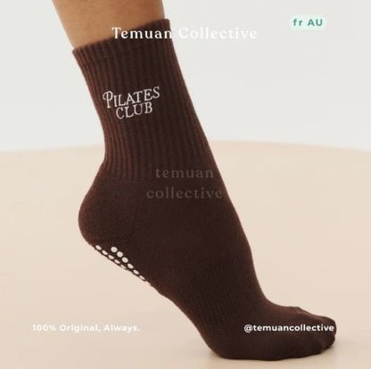 MoveActive Crew Non Slip Grip Pilates Socks