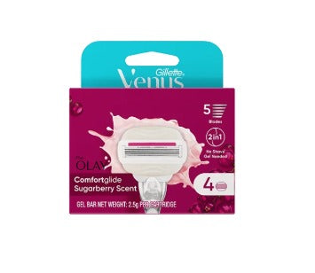 Gillette Venus Olay Comfortglide Sugarberry Razor Blades