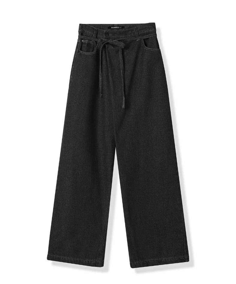 Avandress String Wrap Wide Pants
