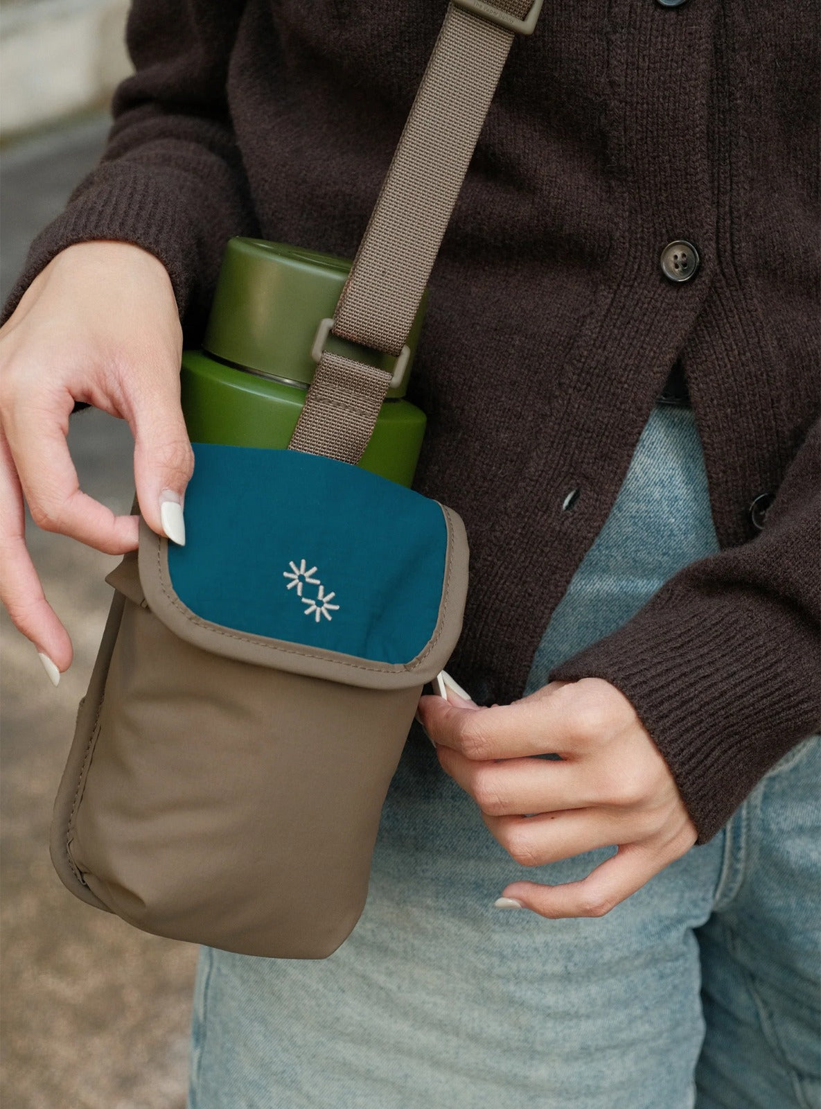 The Paper Bunny Bottle Buddy Tumbler Utility Sling Bag