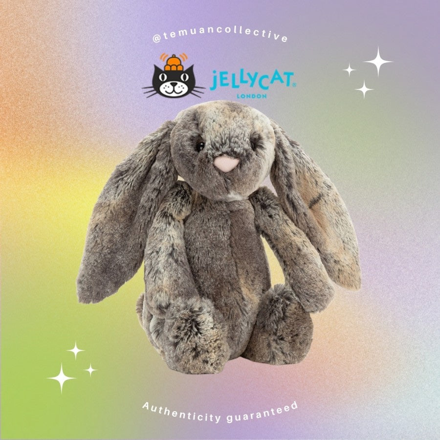 Jelly Cat Bashful Bunny Soft Fur Doll