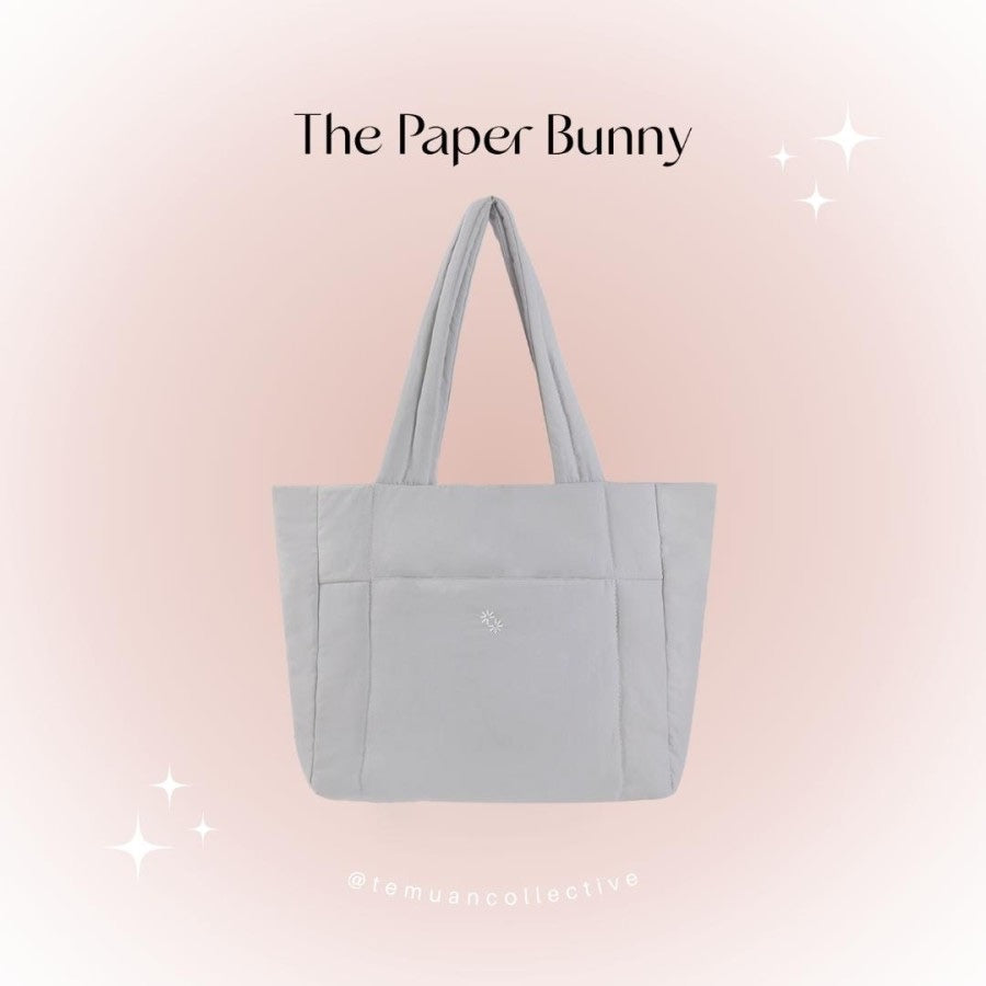 The Paper Bunny Puffer Shopper Bag