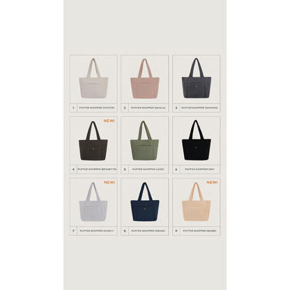 The Paper Bunny Puffer Shopper Bag