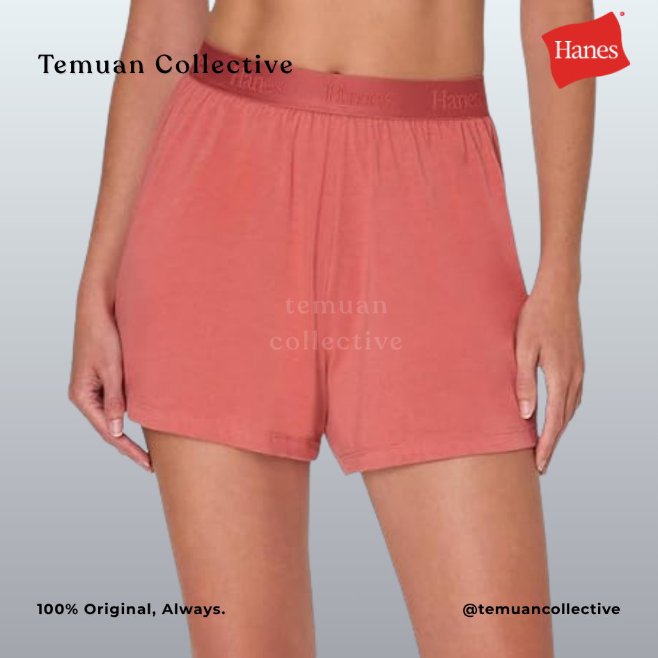 HANES Women's SuperSoft Comfywear Sleep Shorts
