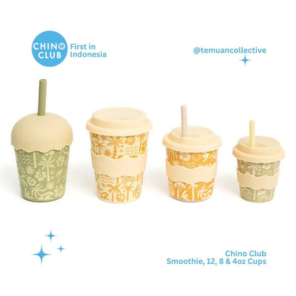 Chino Club Smoothie Cup & Straw 200mL