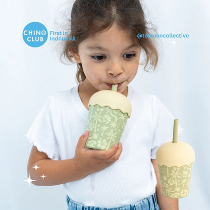 Chino Club Smoothie Cup & Straw 200mL