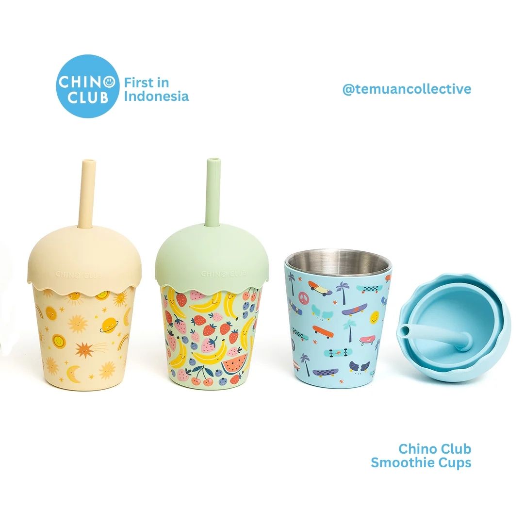 Chino Club Smoothie Cup & Straw 200mL