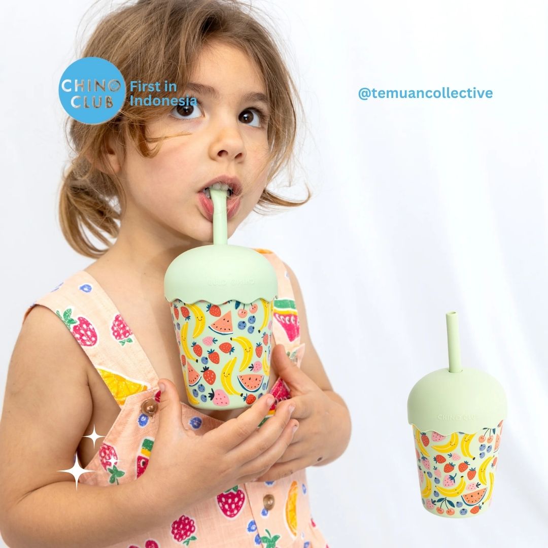Chino Club Smoothie Cup & Straw 200mL
