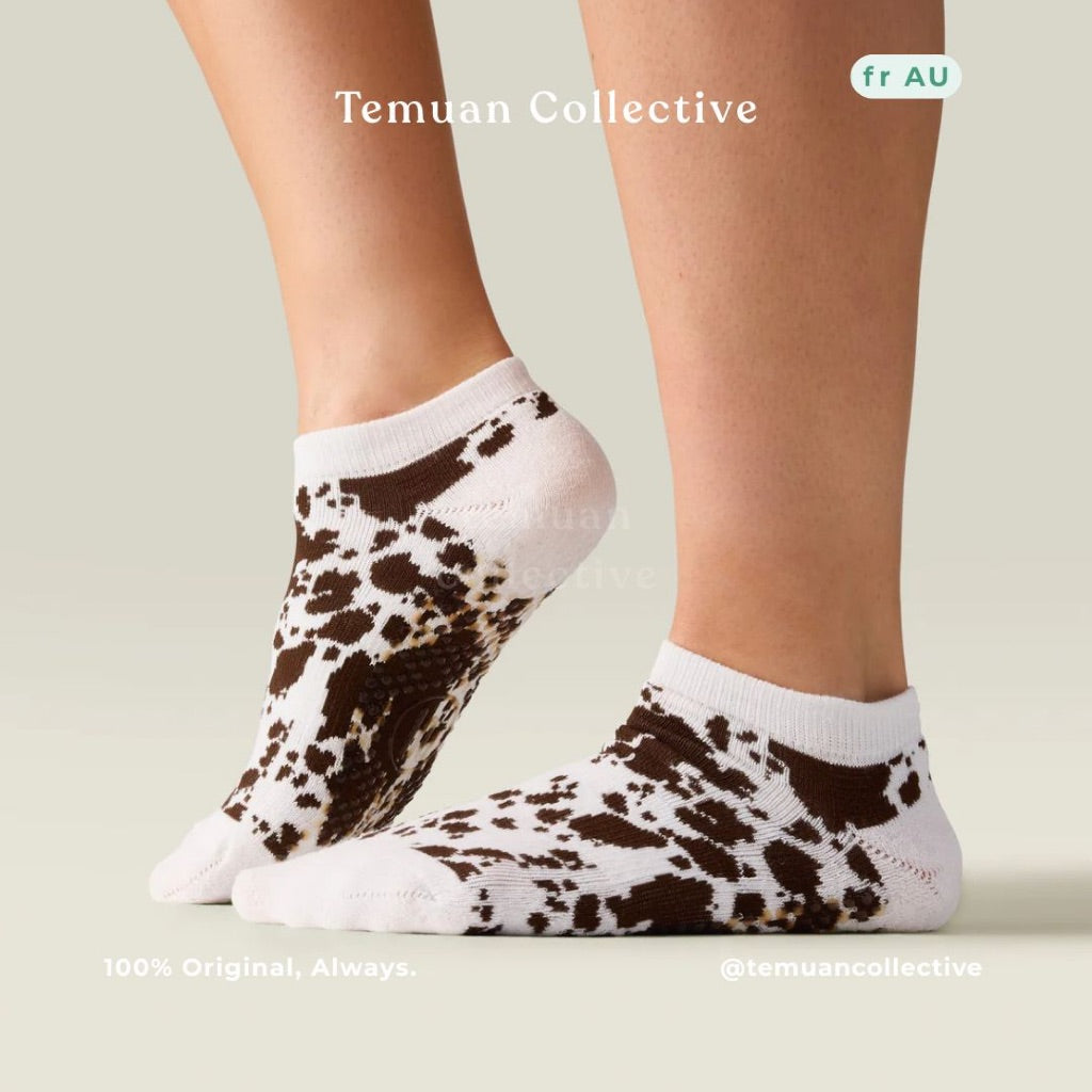 MoveActive Classic Low Rise Grip Pilates Socks