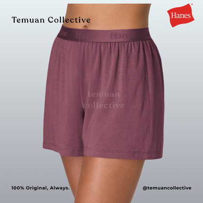 HANES Women's SuperSoft Comfywear Sleep Shorts
