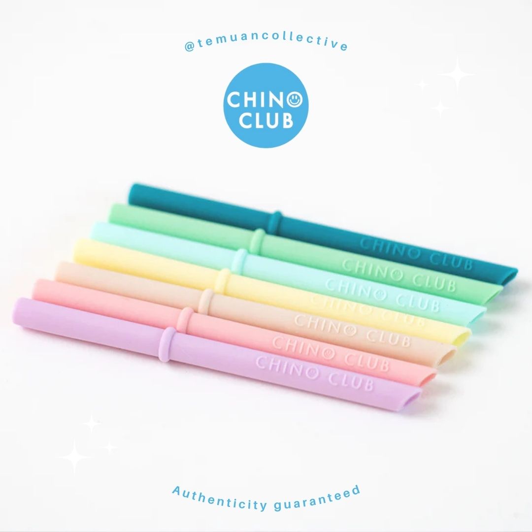 ChinoClub Silicone Rubber Straw