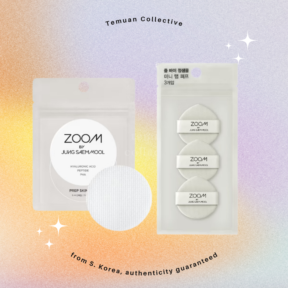 ZOOM by JUNG SAEM MOOL Prep Skin Pad & Mini Tap Puff